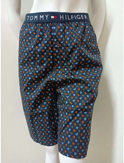 Pánske šortky na spanie UM0UM02394 - 0G1 - Tmavo modrá - Tommy Hilfiger