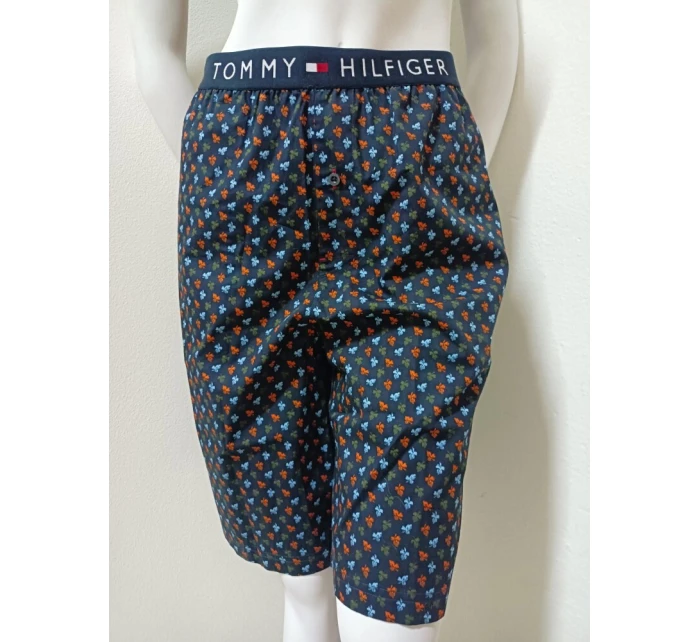 Pánske šortky na spanie UM0UM02394 - 0G1 - Tmavo modrá - Tommy Hilfiger