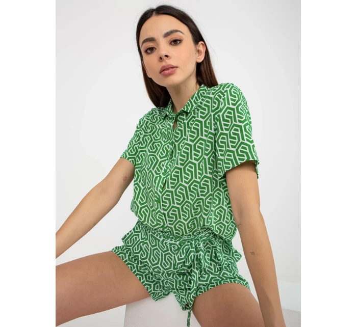 Dámská halenka model 18339303 zelená - FPrice