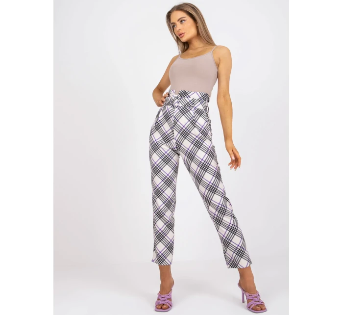 DHJ nohavice SP 3689.08 ecru