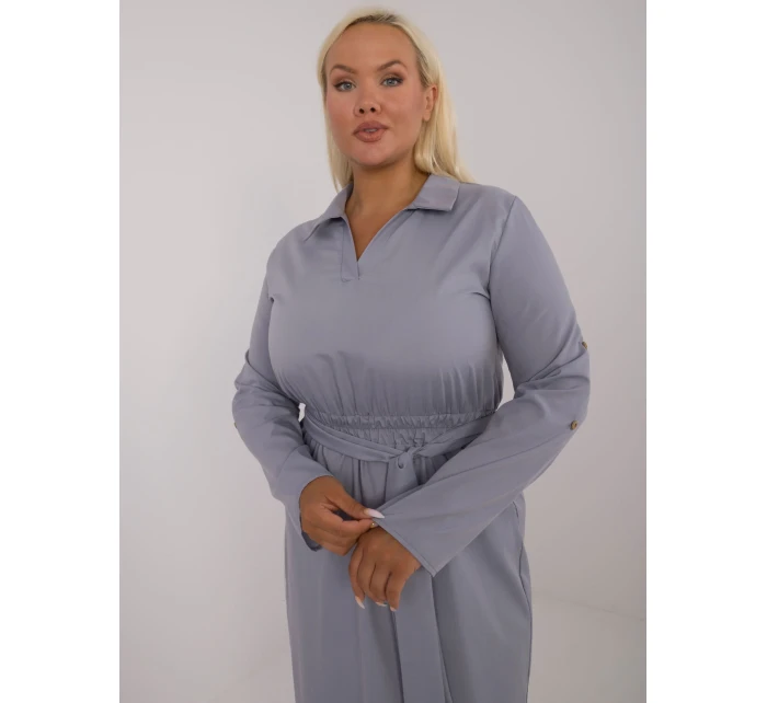 Šaty LK SK 509675.88 sivé Šaty LK SK 509675.88 sivé