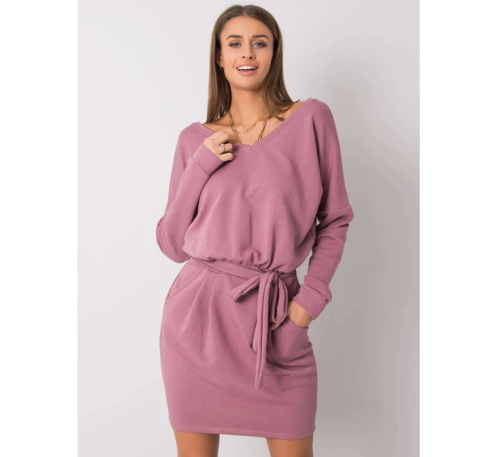 Šaty RV SK 6037.18X tmavo ružová