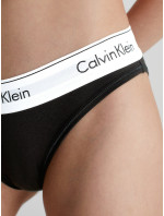 Dámske nohavičky Bikini Briefs Modern Cotton 0000F3787E001 čierna - Calvin Klein