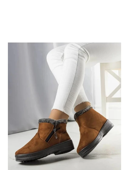 Dámske snehové topánky E3120 Brown - SPORT