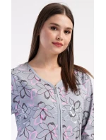 Dámske domáce šaty s trojštvrťovými rukávmi Miana