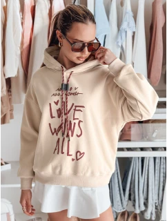 Dámská mikina oversize béžová Dstreet model 21988177 - FashionStreet