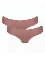 Dámske nohavičky ZERO Microfibre 2.0 Hipstring 2P - CACAO - hnedé 1141 - SLOGGI