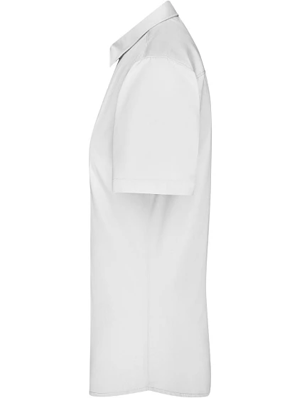 JN 679 Popelínová halenka s krátkým rukávem model 22488222 white - Daiber
