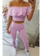 Sada s volánikom fialová