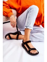 Dámské semišové sportovní sandály Černá model 21588075 - Boto