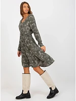Sukienka D73771M30365A khaki