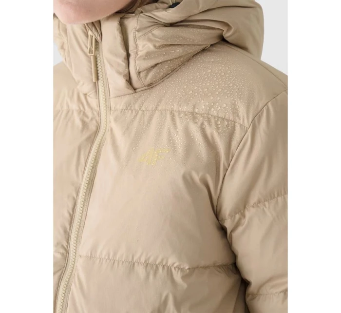 Dámska zimná páperová bunda s prírodnou výplňou 4F 4FWAW24TDJAF481-83S