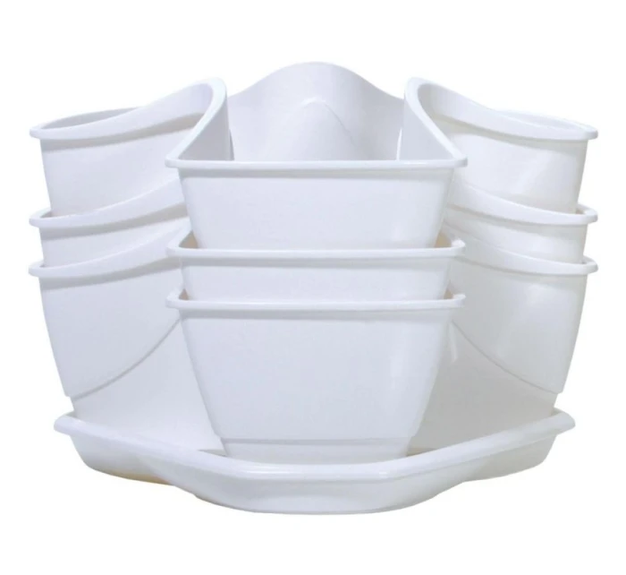 VERYKAL GARDEN CASCADE POND na bylinky - WHITE Dětské