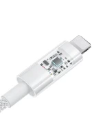 Kábel Baseus Gem 2,4A 1 m (biely)