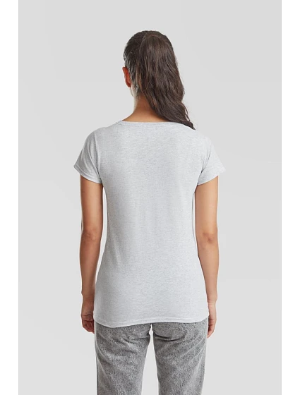LadyFit Valueweight T Dámské tričko model 22443637 light graphite - Fruit of the Loom LadyFit Valueweight T Dámské tričko model 22443637 light graphite - Fruit of the Loom