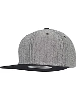 Flexfit 6089MS/6089VM 6 panelová Snapback kšiltovka "Melange" 55.689M black melange/black Flexfit 6089MS/6089VM 6 panelová Snapback kšiltovka "Melange" 55.689M black melange/black