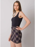 Spódnica DHJ SD model 21798032 czarny - FPrice Spódnica DHJ SD model 21798032 czarny - FPrice