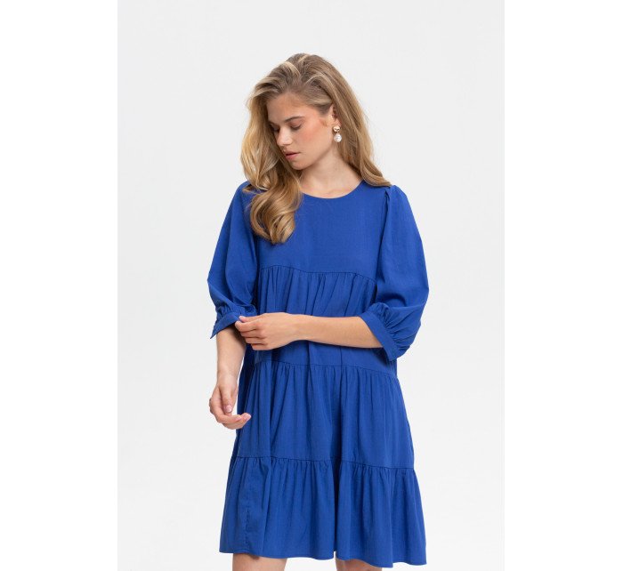 Monnari Šaty Mini šaty s ležérnym strihom námornícka modrá