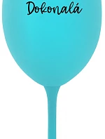 Ms. Perfect - tyrkysový pohár na víno 350 ml