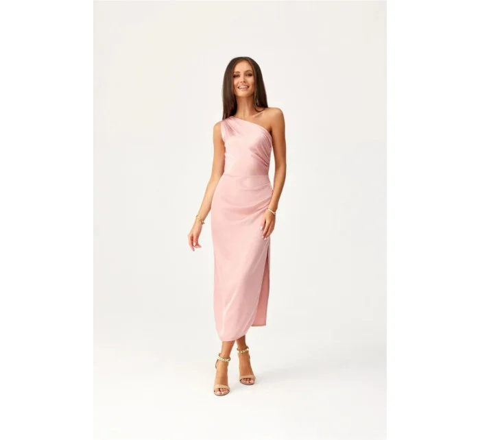 Večerní šaty model 20985402 růžové - Roco Fashion