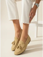 Dámské žluté semišové mokasíny Dstreet model 21996098 - FashionStreet