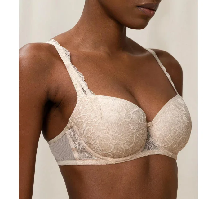 Dámska vystužená podprsenka Amourette Charm WHP02 krémová - Triumph