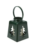 LED ADVENTNÝ LAMPÁŠ 13CM ZELENÝ