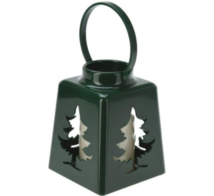 LED ADVENTNÝ LAMPÁŠ 13CM ZELENÝ