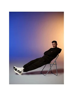 Spodnie dresowe joggery męskie 4F | Robert Lewandowski RL9KSS26TTROM1950-20S