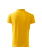 Bavlnená polokošeľa Malfini M MLI-21204 žltá