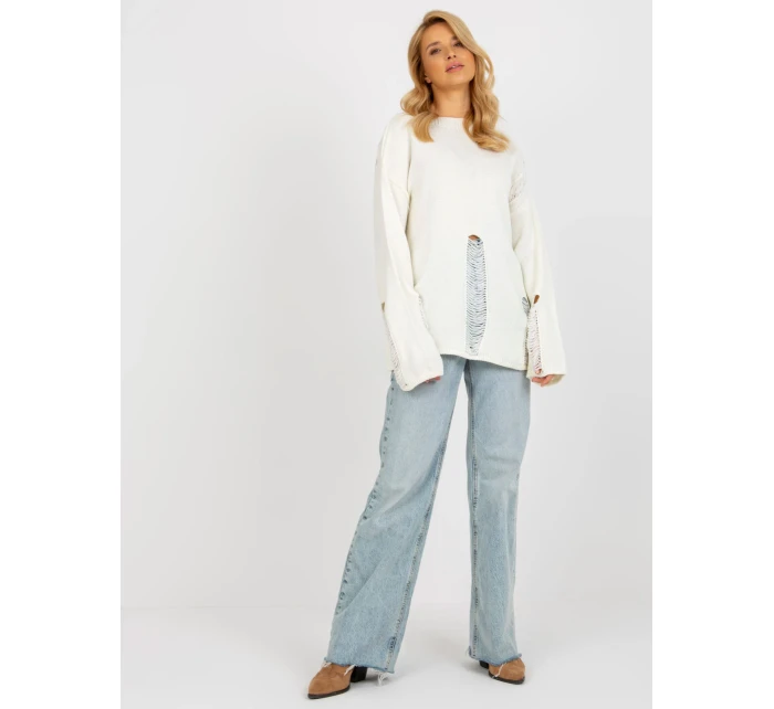 Dámský svetr BA SW model 18178453 ecru - FPrice Dámský svetr BA SW model 18178453 ecru - FPrice