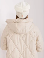 Czapka JK CZ 13 model 18975346 ecru - FPrice