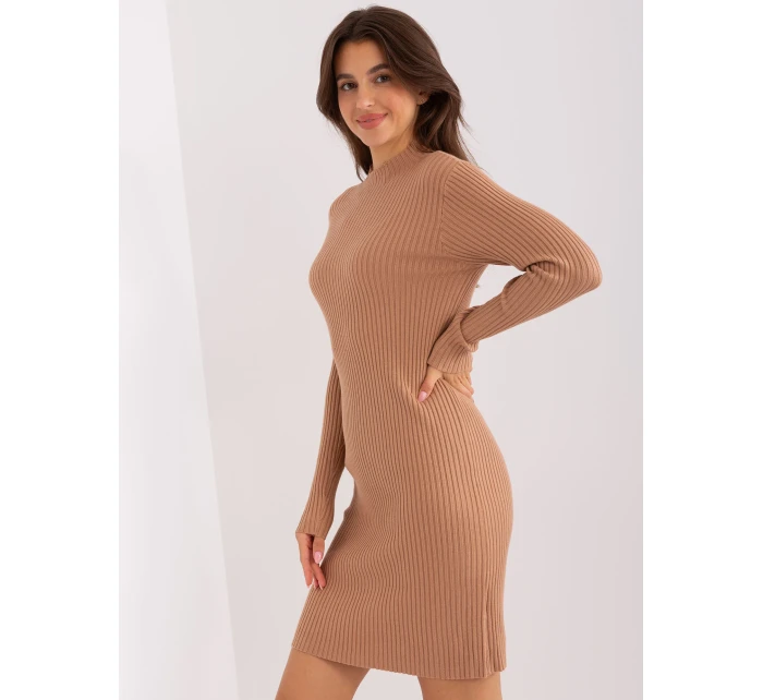 Sukienka PM SK model 18917654 camelowy - FPrice
