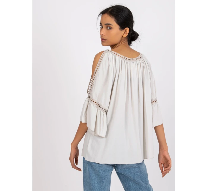 Blúzka TW BZ BI 82198.46 svetlo béžová