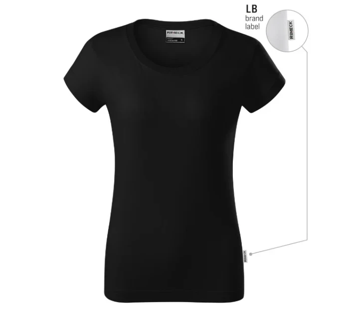 Resist Tričko čierne 01 (štítok značky)