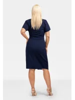 Dámské šaty model 18587035 modré - Karko Dámské šaty model 18587035 modré - Karko