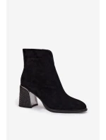 Topánky na podpätku model 216831 Krok vo veľkom štýle