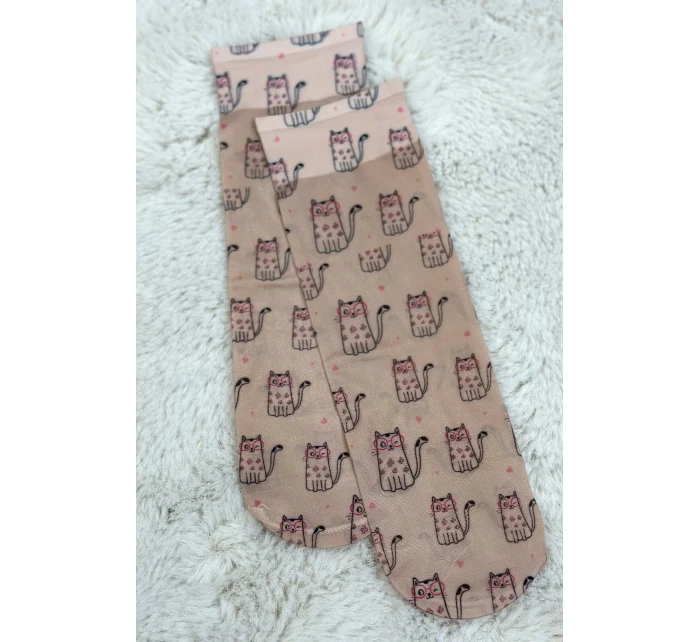 Dámske vzorované ponožky Magnetism lycra 20 den