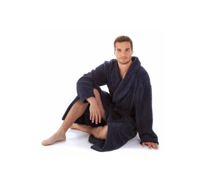 župan Athena s golierom tmavomodrý