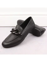 Remonte W RKR645 čierna kožená pohodlná poltopánka na retiazke Remonte W RKR645 čierna kožená pohodlná poltopánka na retiazke