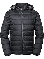 Pánská Nano bunda s kapucí 10. black model 22473329 - Russell Athletic Pánská Nano bunda s kapucí 10. black model 22473329 - Russell Athletic