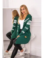 Zelená bez rukávů Zelená bez rukávů