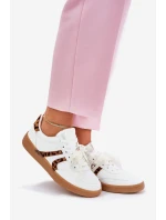 Nízké Dámské Tenisky S Bílé model 21689467 - Boto Nízké Dámské Tenisky S Bílé model 21689467 - Boto