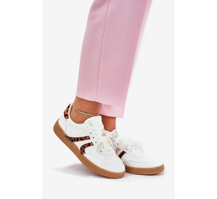 Nízké Dámské Tenisky S Bílé model 21689467 - Boto Nízké Dámské Tenisky S Bílé model 21689467 - Boto