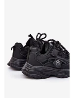 Dětské Tenisky Na Platformě Černé model 21692447 - Boto Dětské Tenisky Na Platformě Černé model 21692447 - Boto