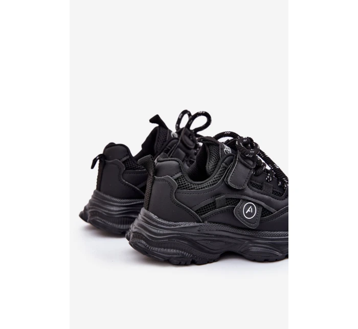 Dětské Tenisky Na Platformě Černé model 21692447 - Boto Dětské Tenisky Na Platformě Černé model 21692447 - Boto