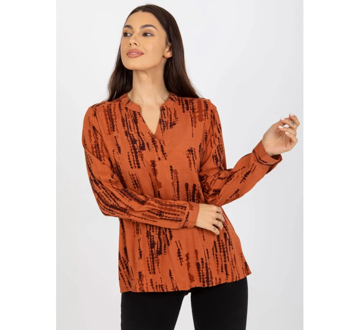 Blúzka D73771M11081A svetlo hnedá Blúzka D73771M11081A svetlo hnedá