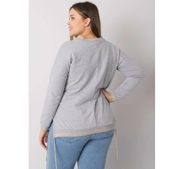 Blúzka RV BZ 7157.87P sivá