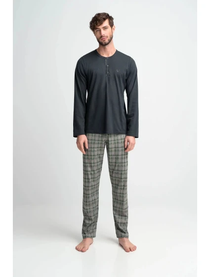 Vamp - Pohodlné dvojdielne pánske pyžamo 15955 - Vamp Vamp - Pohodlné dvojdielne pánske pyžamo 15955 - Vamp