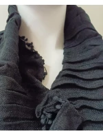 Dámská šála model 21718665 222 černá - FPrice